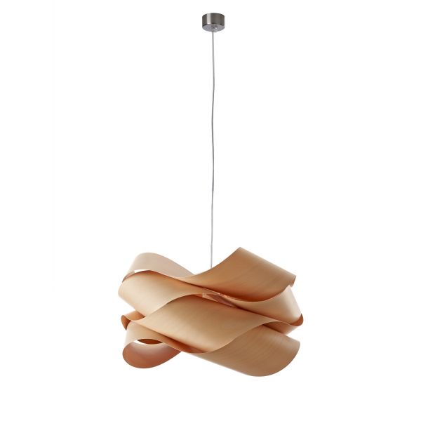 Link suspension lamp in beech - not available for USA, Canada & Australia