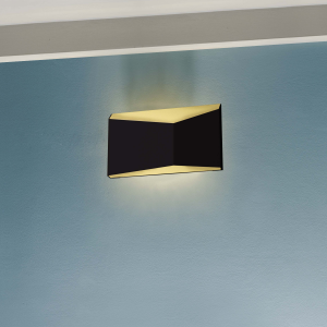 Prisma Wall light - black/ gold