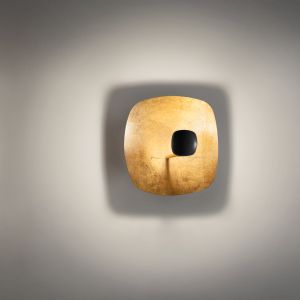 Penombra Wall Light, black-gold
