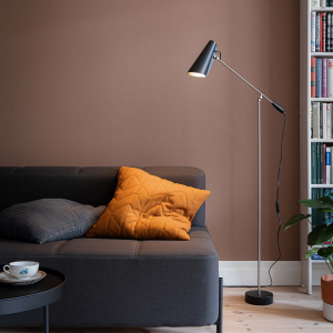 Birdy Reading lamp, black/ chrome