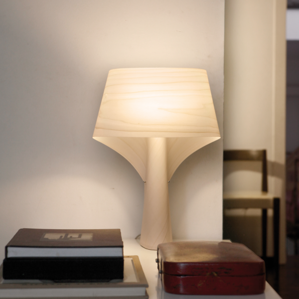 Air table lamp, white