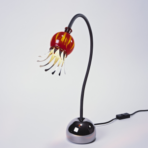 Poppy Table lamp, red