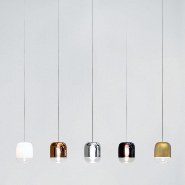 Gong Mini LED S1 pendant light, copper