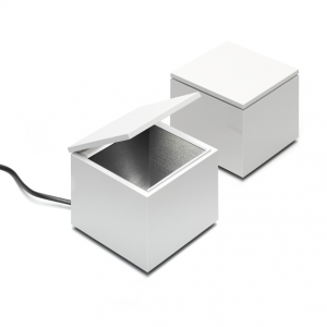 Cuboled Table Lamp, white