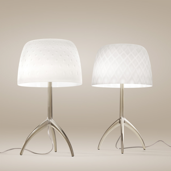 Lumiere 30th table lamp, dotted and squared