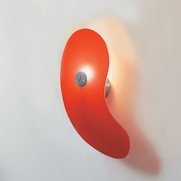 Bit 1 Wall sconce, red