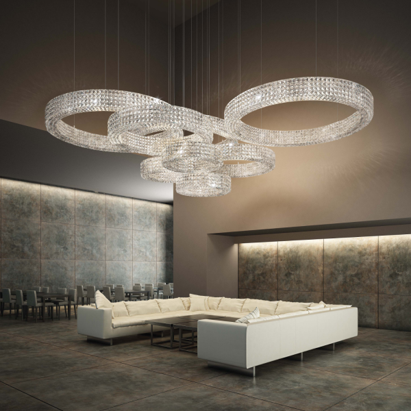 Marchetti Calipso Crystal Chandelier (8 pieces)