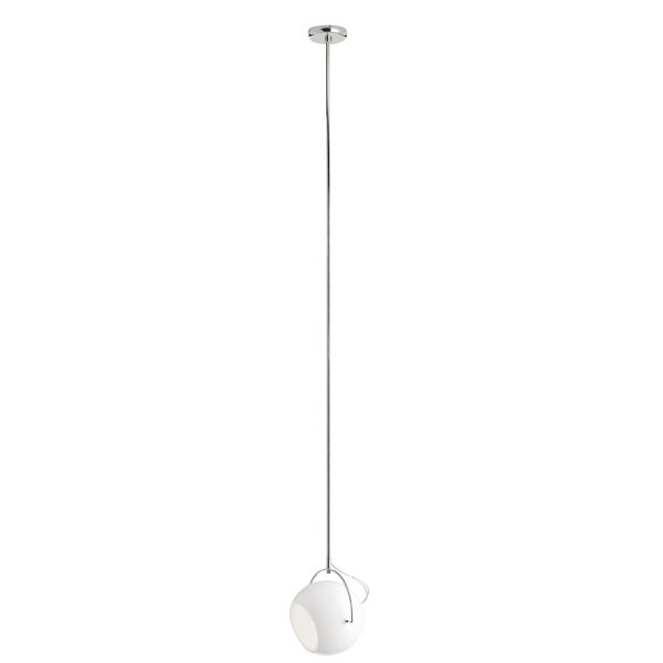 Beluga White D57 A19 Pendant Lampe by Fabbian