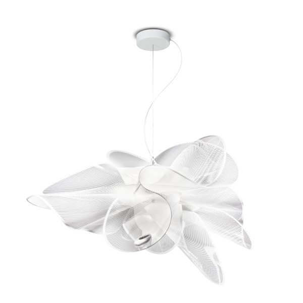 La Belle Etoile pendant lamp, white