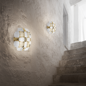 Mida Wall Light, gold
