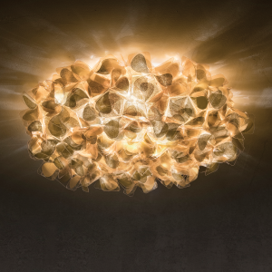 Clizia Mama non Mama Gold wall/ ceiling light, large