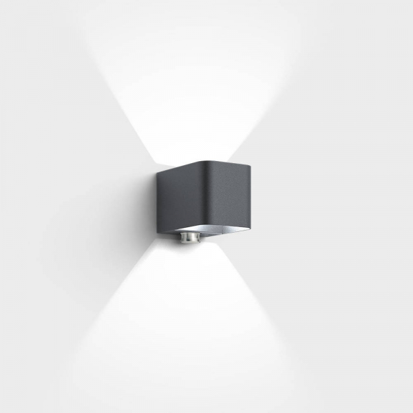 Intro Control Outdoor Wall Sconce, anthracit