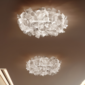 Clizia Fumé wall/ ceiling light